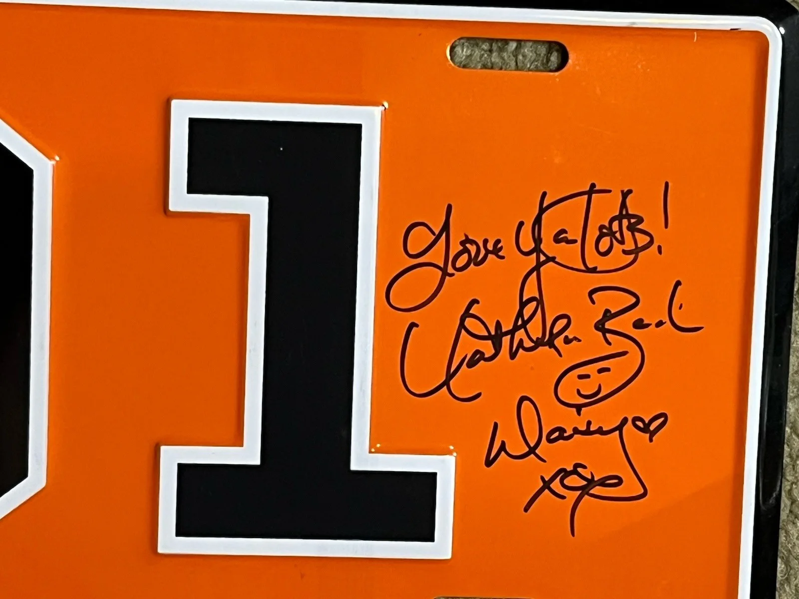 General Lee 12” DUKES OF HAZZARD Plate Signed Ben Jones COOTER & C. Bach - Daisy, изображение 3