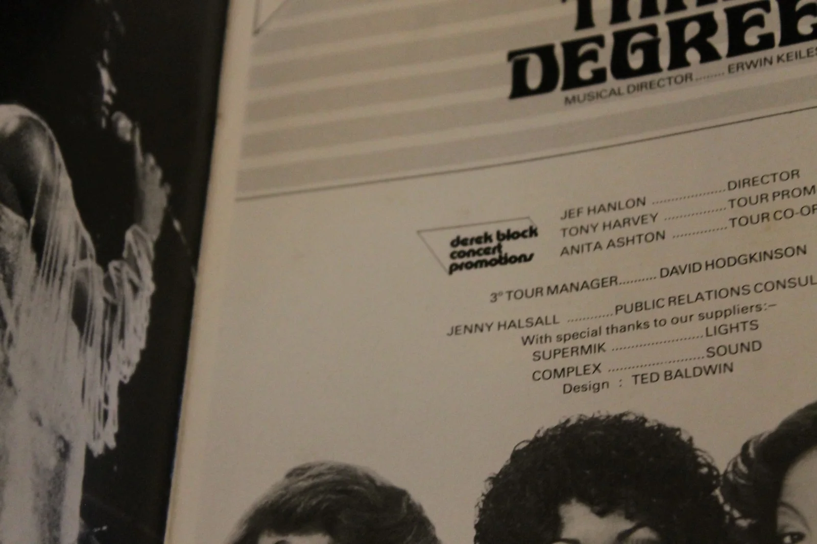Autographed Tour Book 1975 ~ The Three Degrees ~ (Helen, Valerie, & Sheila), image 5