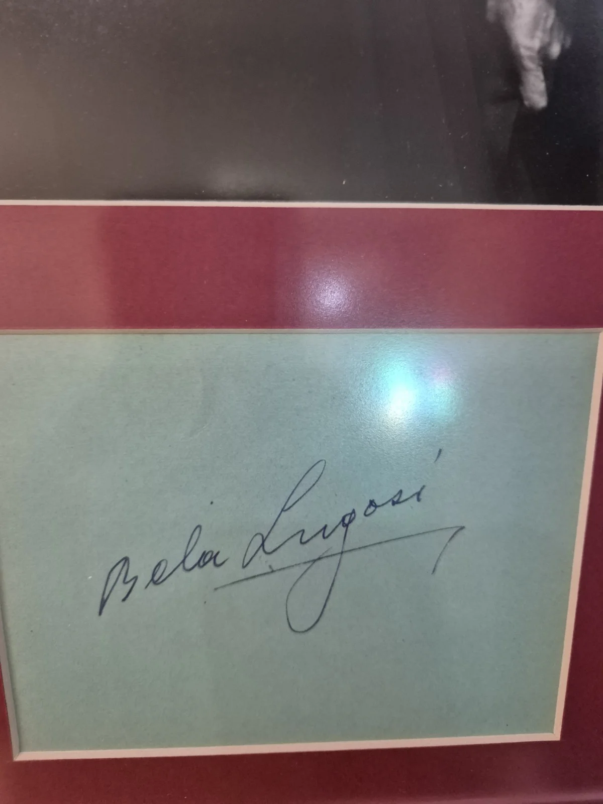 Bela Lugosi Signed Autograph Framed Display Dracula Photo UACC COA, изображение 2