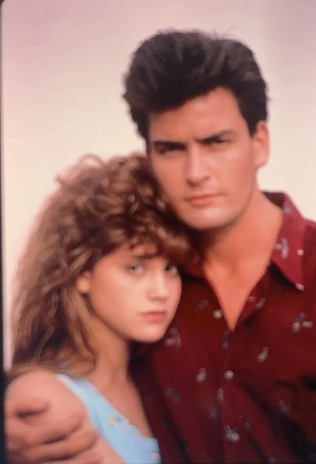 THREE FOR THE ROAD Charlie Sheen Kerri Green 1987 35mm Slides x4, изображение 2