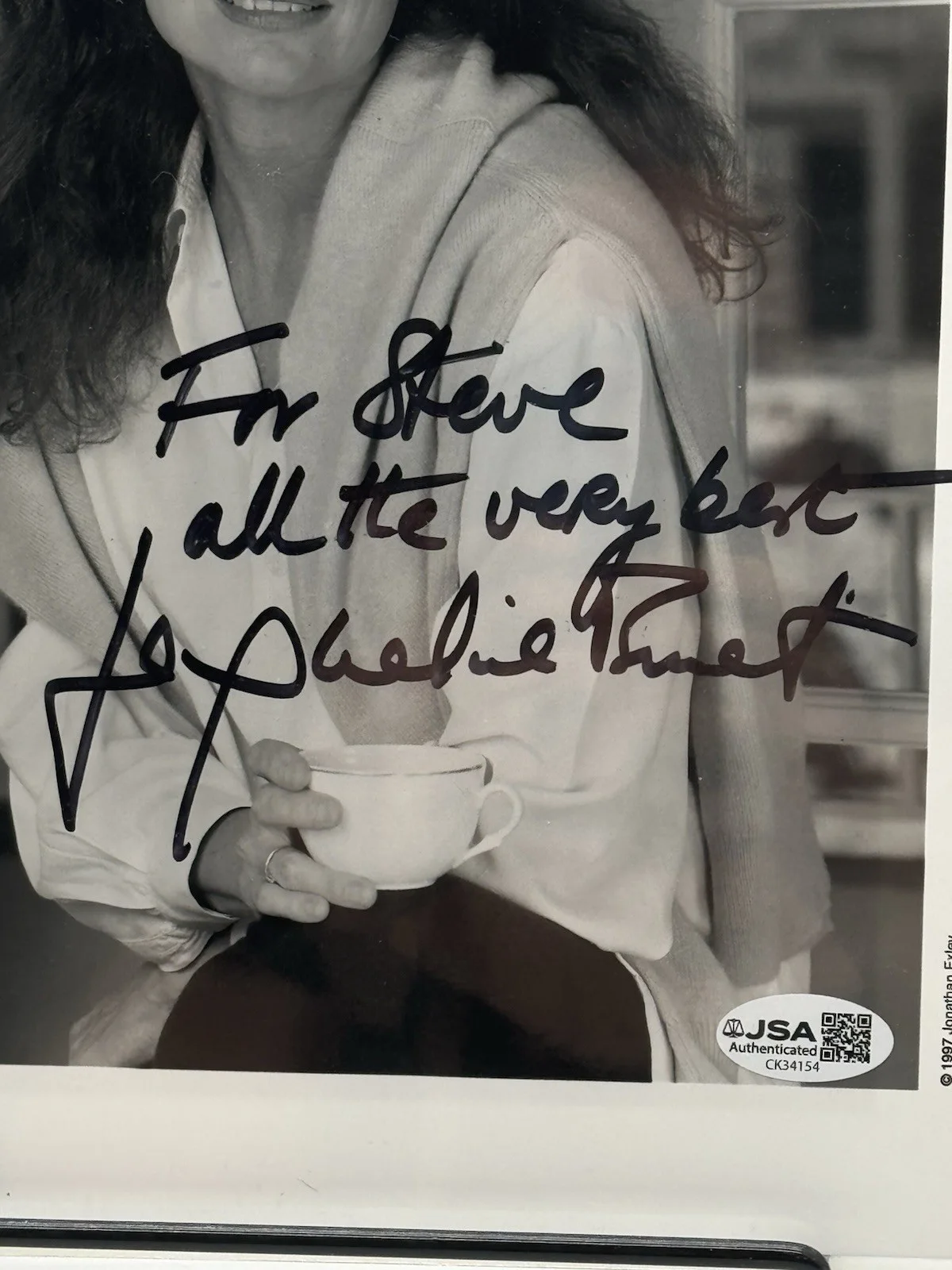 Jacqueline Bisset Signed 8x10 JSA CK34154, image 2