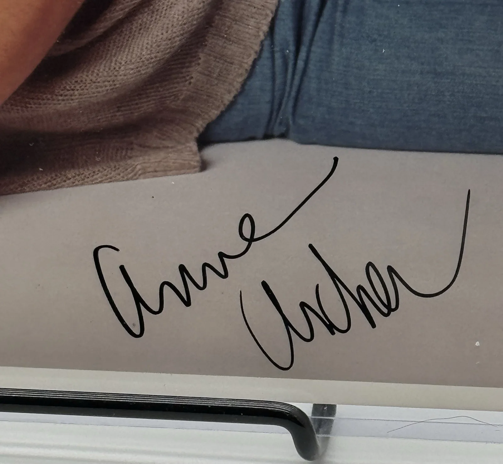 Anne Archer Signed 8x10 JSA CK34177, image 2