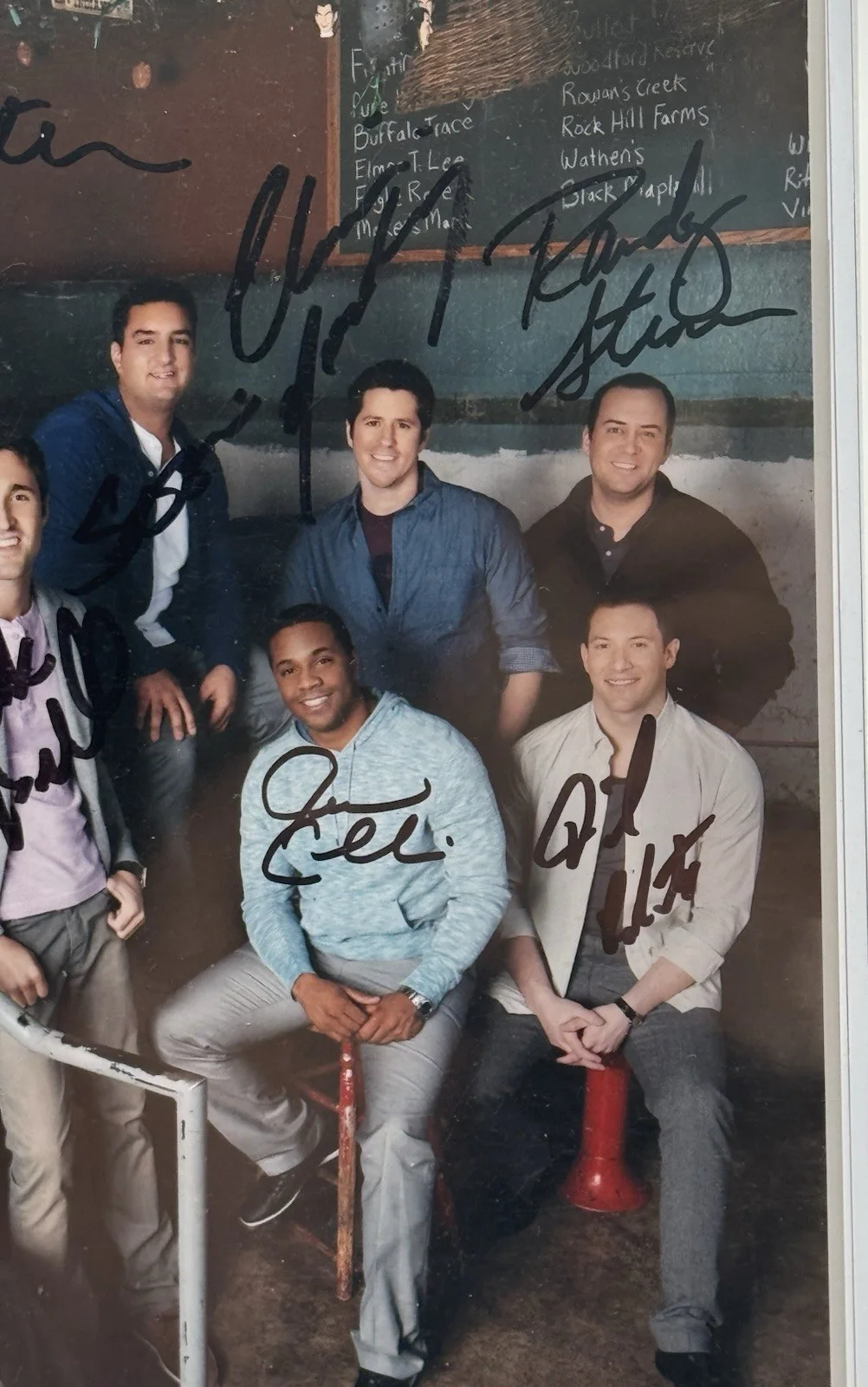 Straight No Chaser Signed 8x10 JSA CK34174 10 Signa. W/ticket Stubs And Program, изображение 3