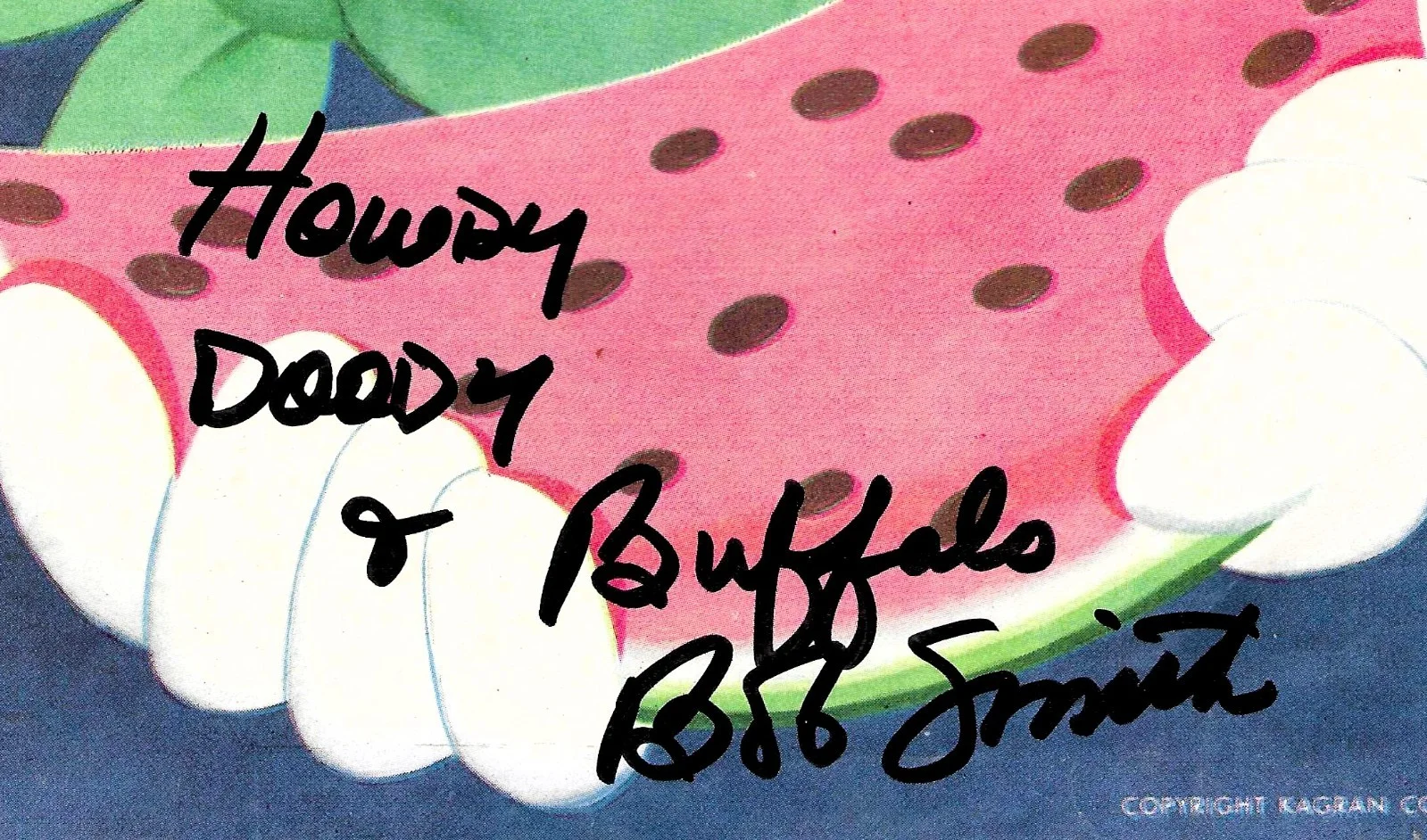 Buffalo Bob Smith — HOWDY DOODY & Buffalo Bob Smith SIGNED 1956 COMIC BOOK with UACC COA, изображение 2