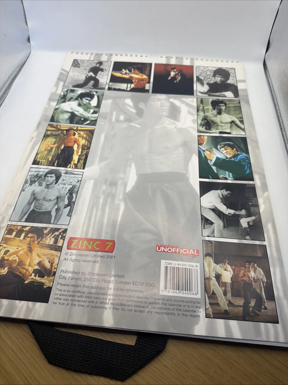 Bruce Lee 2002 Calendar, image 2