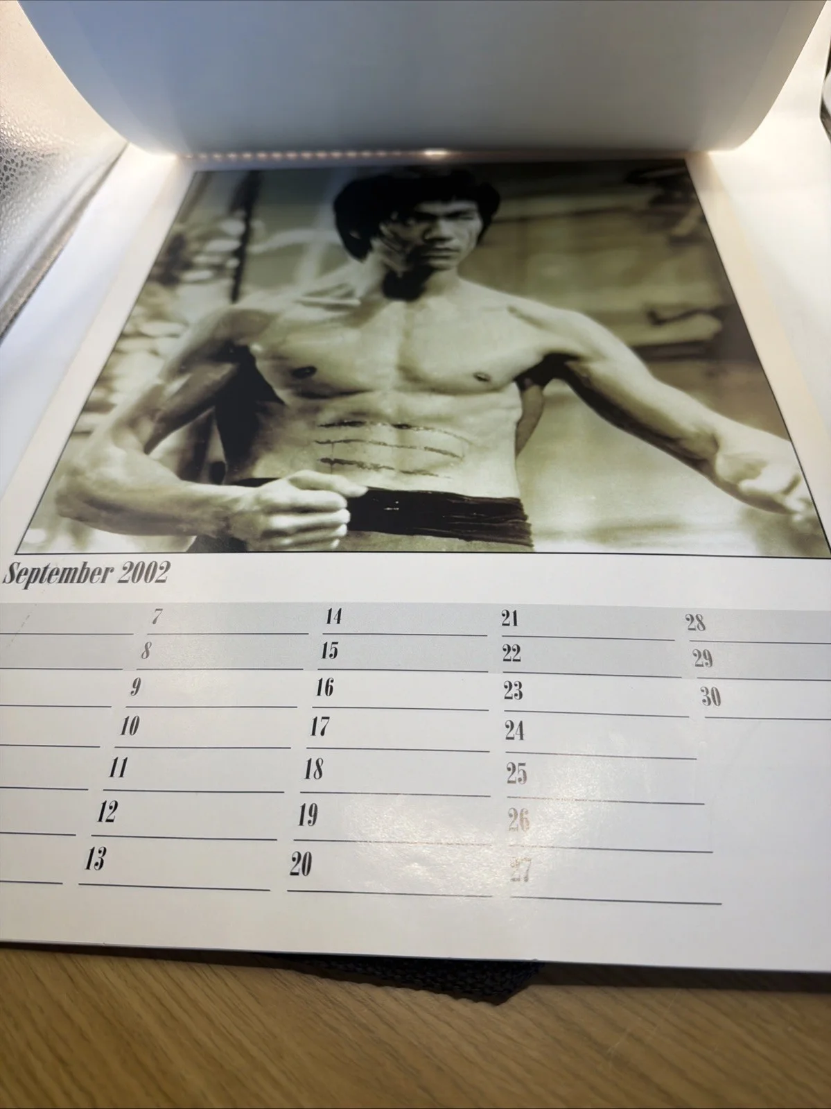 Bruce Lee 2002 Calendar, image 3