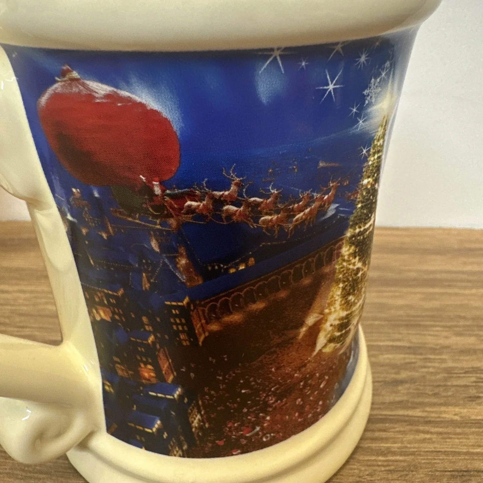 The Polar Express 3D Official Warner Brothers Hot Chocolate CHRISTMAS Mug VGC, image 4