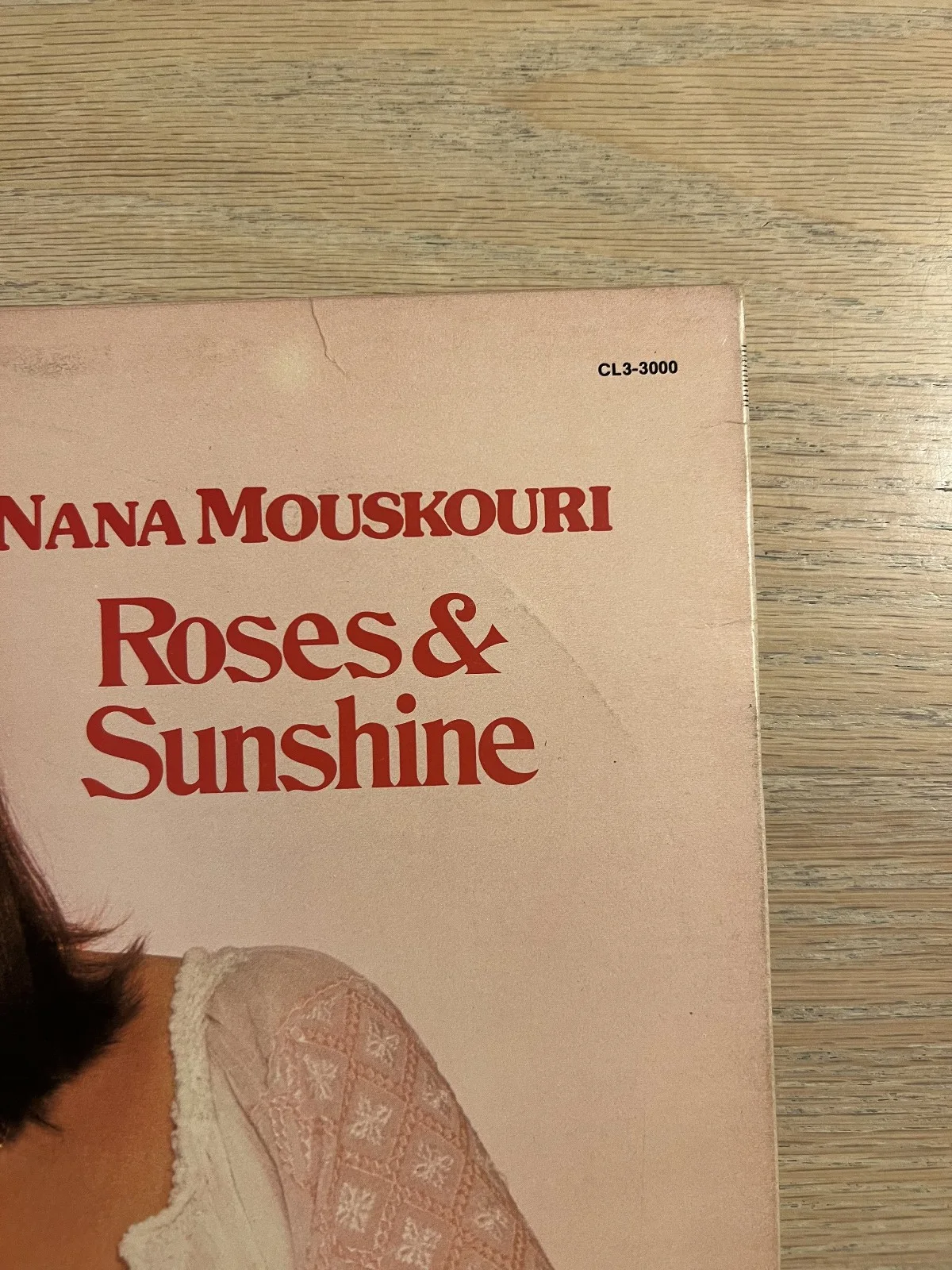 Nana Mouskouri Signed Autographed LP, Roses & Sunshine, image 5
