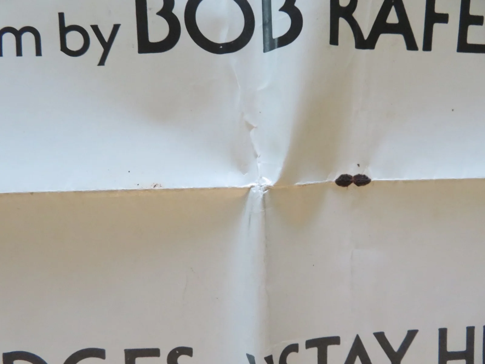 STAY HUNGRY FOLDED US ONE SHEET POSTER JEFF BRIDGES SALLY FIELD 1976, image 4