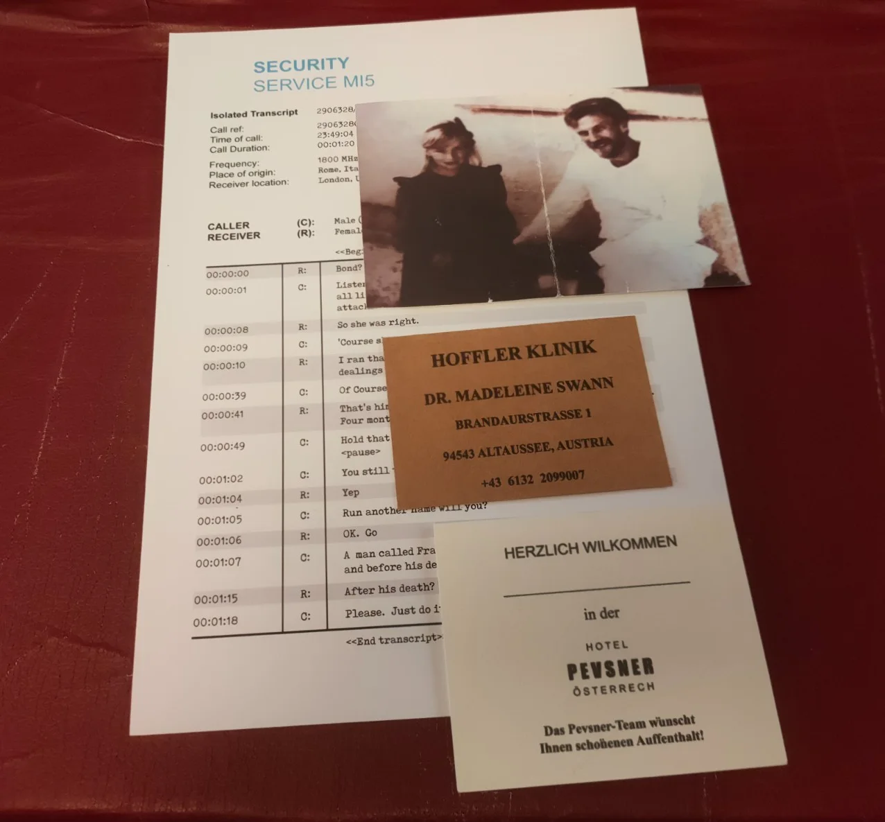 PROP - James Bond - SPECTRE - fan inspired repro set, image 4
