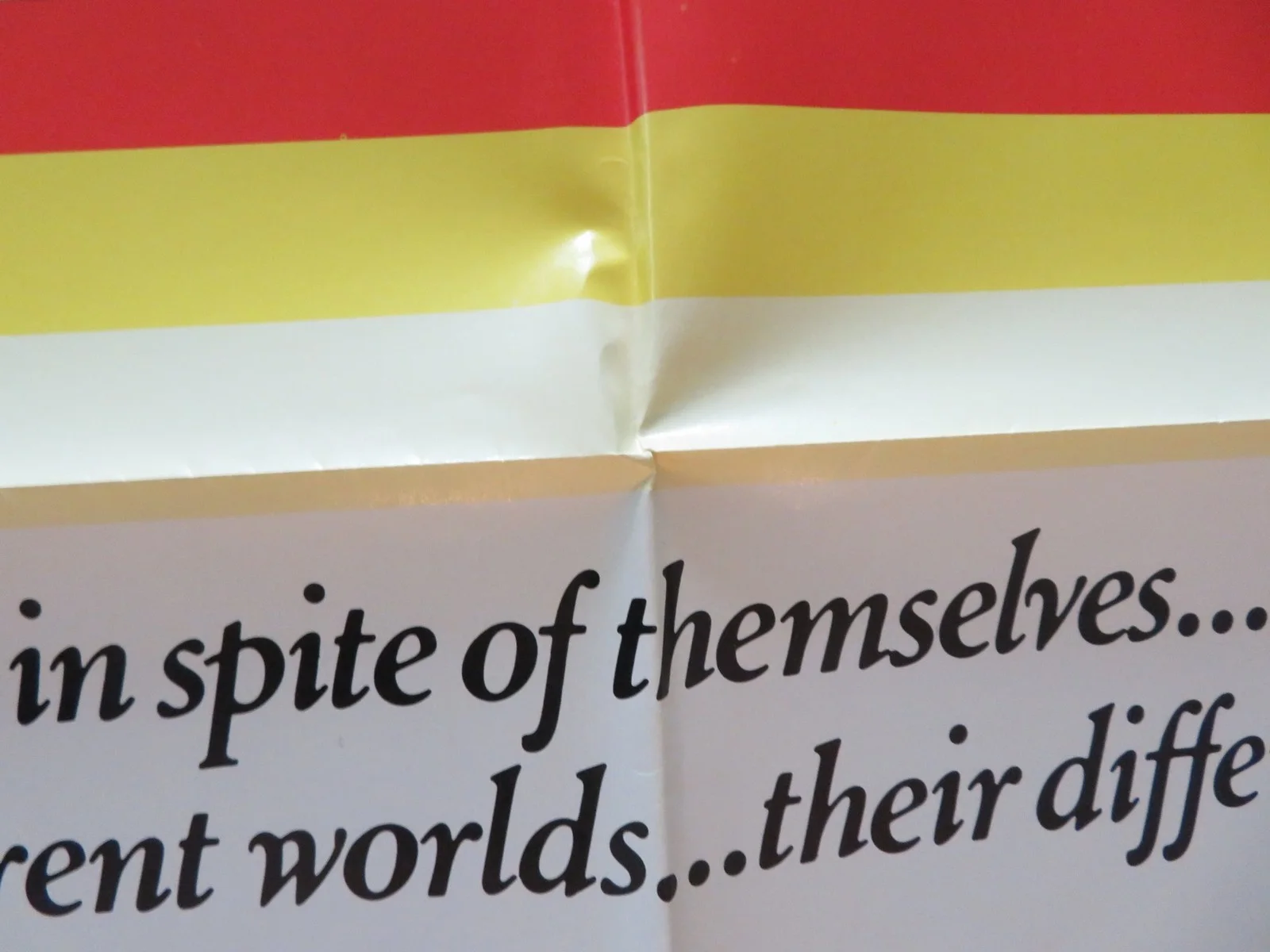DREAMS OF GLASS FOLDED US ONE SHEET POSTER JOHN DENOS CAROLINE BARRETT 1970, изображение 4