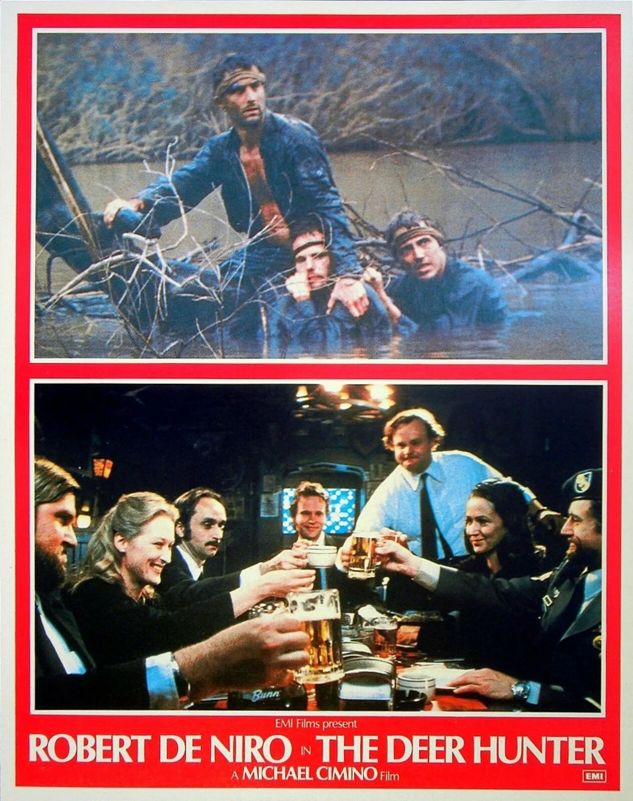 DEER HUNTER 1978 Robert De Niro Christopher Walken John Cazale 10 UK LOBBY CARDS, image 5