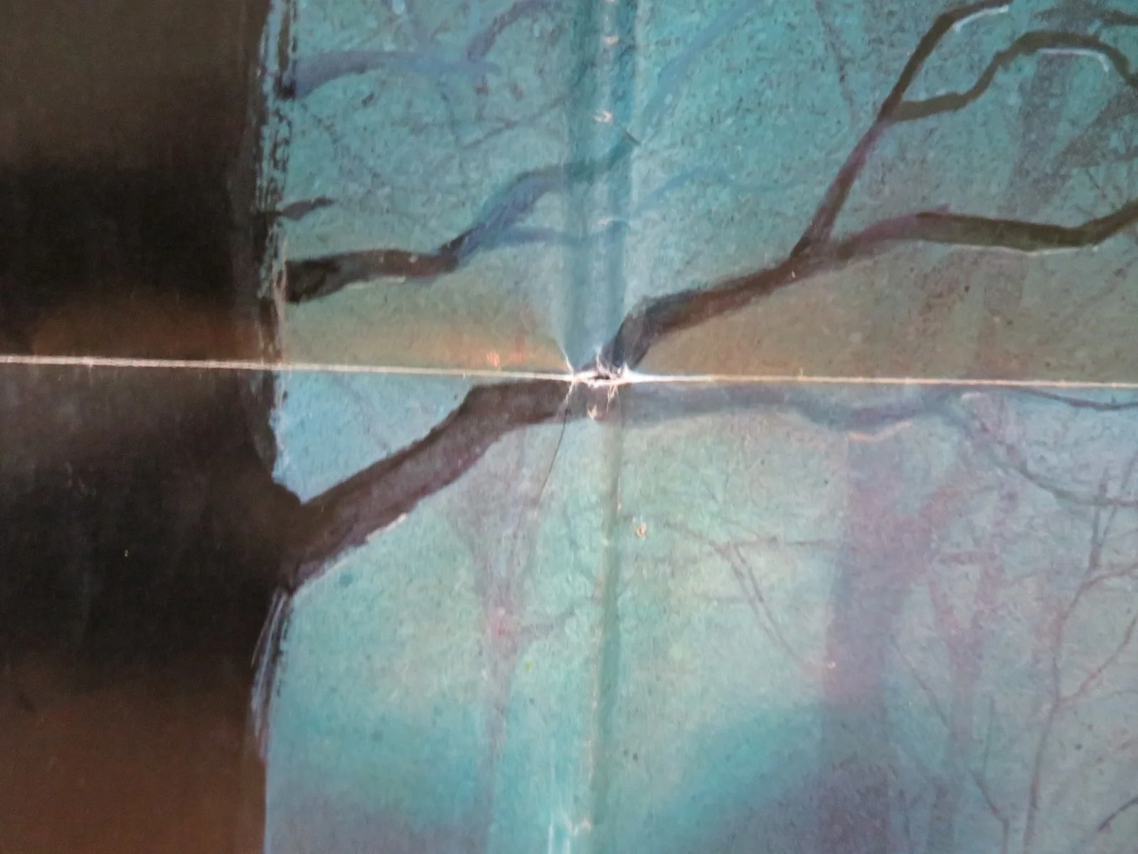 THE WATCHER IN THE WOODS FOLDED US ONE SHEET POSTER DISNEY BETTE DAVIS 1981, изображение 2