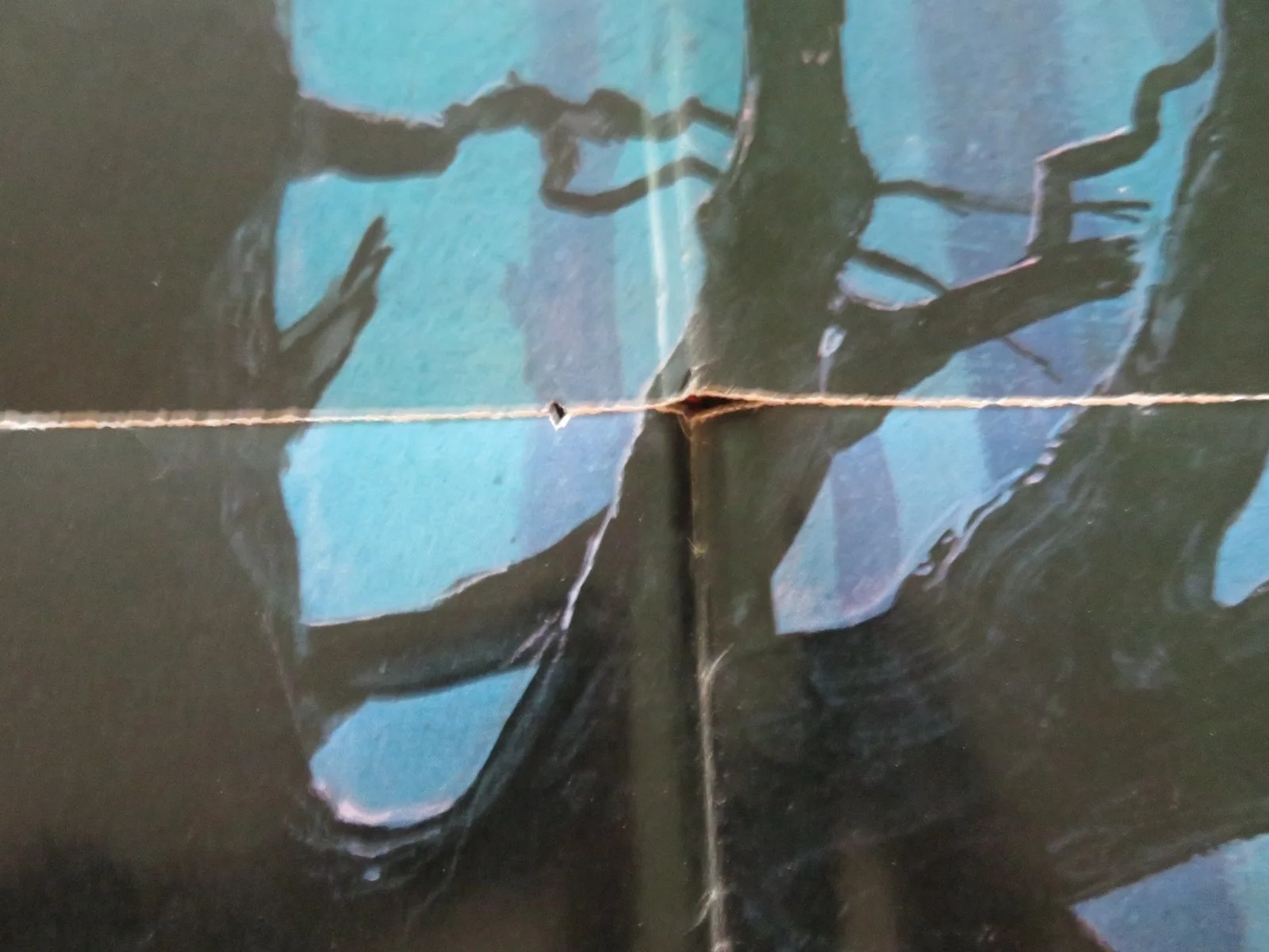 THE WATCHER IN THE WOODS FOLDED US ONE SHEET POSTER DISNEY BETTE DAVIS 1981, изображение 3