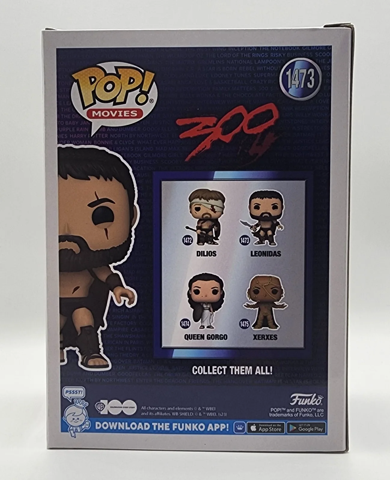 Gerard Butler — Gerard Butler Signed Auto Leonidas 300 "Blood Spatter" #1473 Funko POP! BECKETT, изображение 4