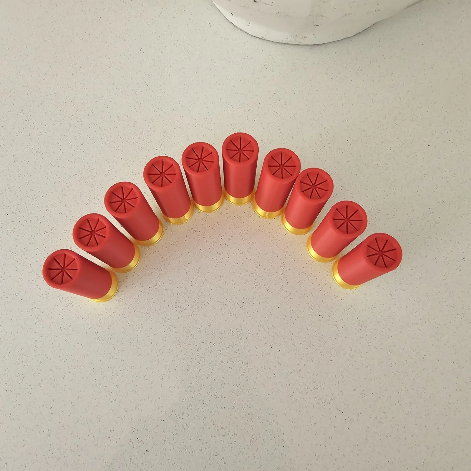 10 x 3d Printed Replica 12 Gauge Shotgun Shells For Cosplay, Movie Costume Props, изображение 2