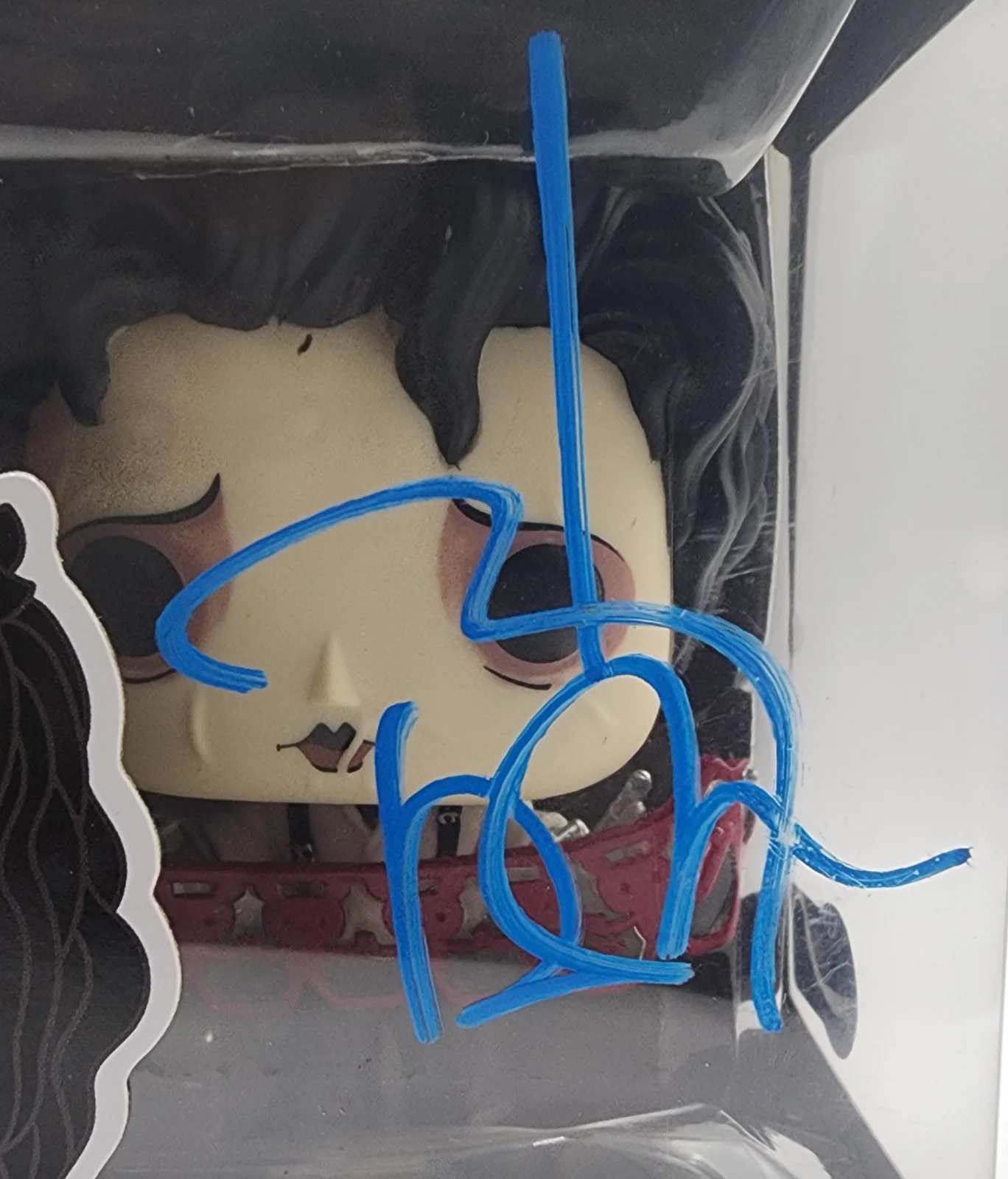 Johnny Depp — JOHNNY DEPP Signed Edward Scissorhands with Kirigami #984 Funko POP! BECKETT, image 2