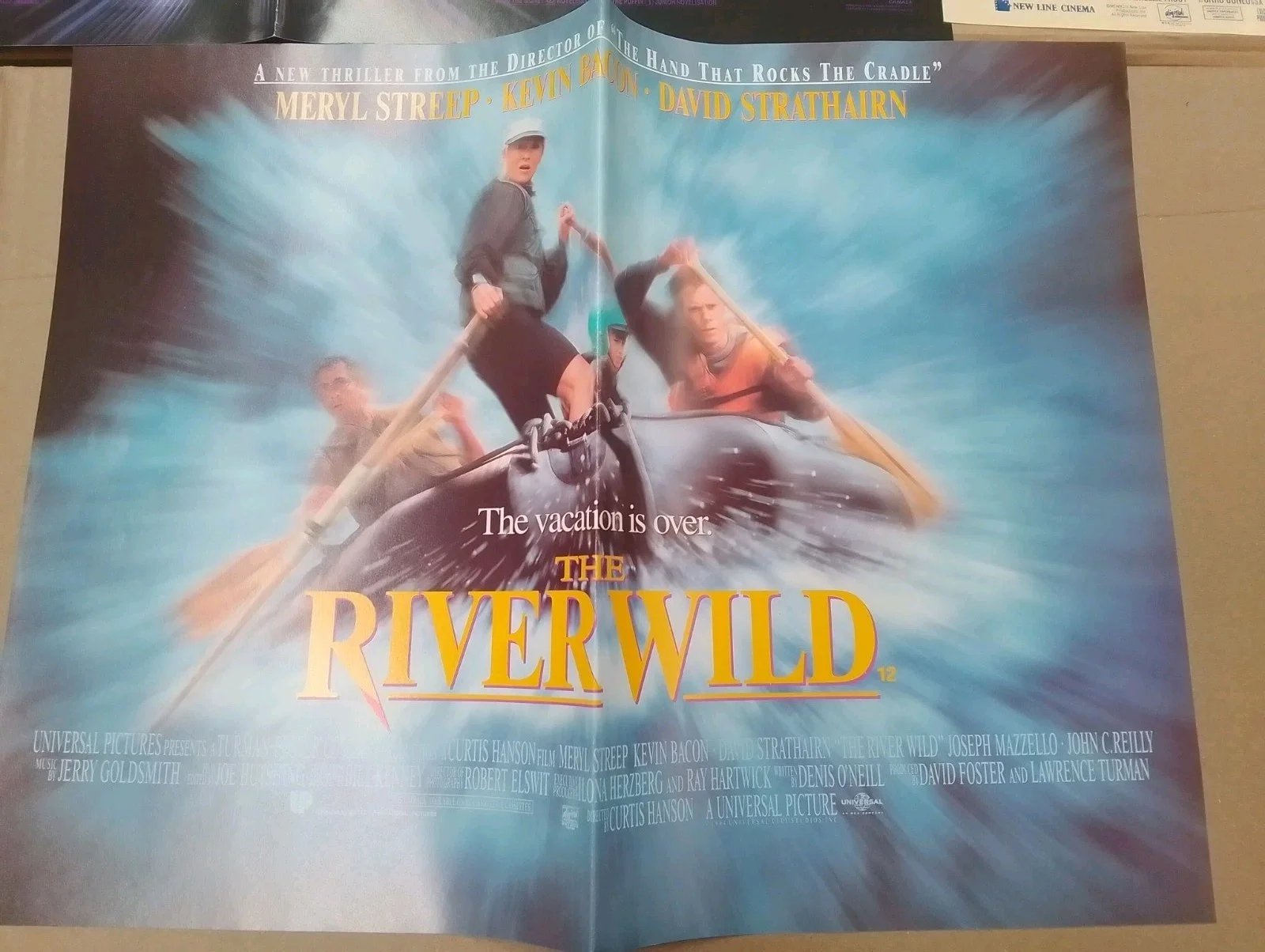 Original 1990s UK Quad Cinema Poster Bundle – Stargate Junior 8 Seconds River Wi, image 2