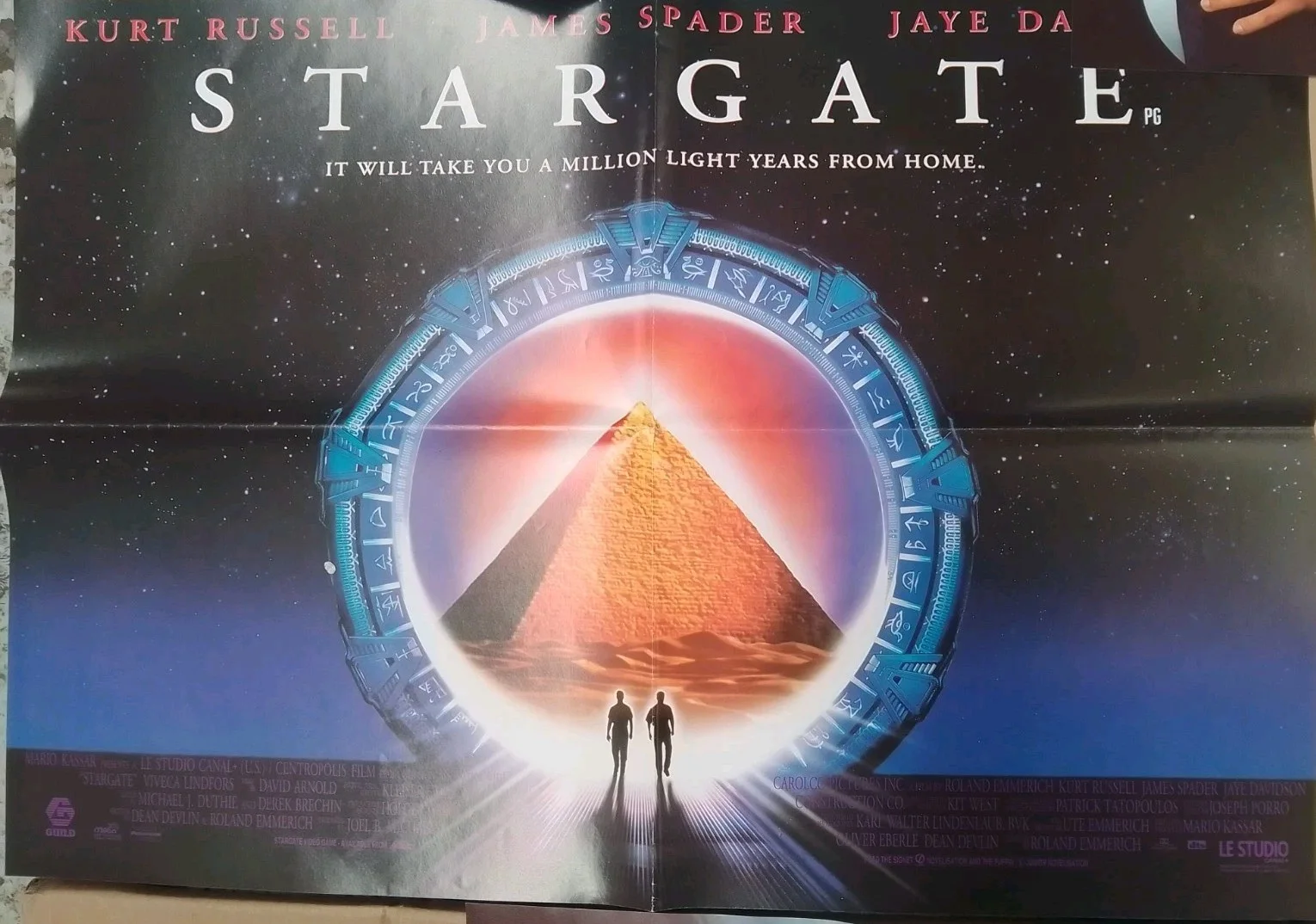Original 1990s UK Quad Cinema Poster Bundle – Stargate Junior 8 Seconds River Wi, image 3
