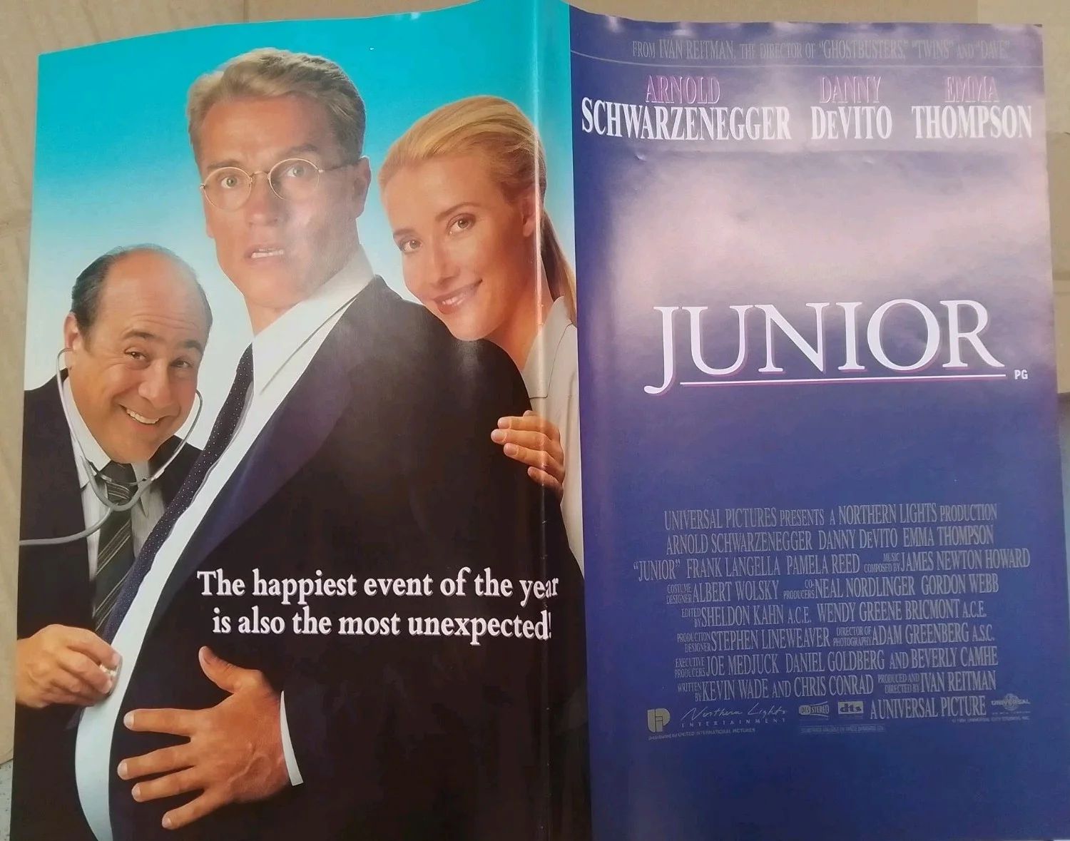 Original 1990s UK Quad Cinema Poster Bundle – Stargate Junior 8 Seconds River Wi, image 5