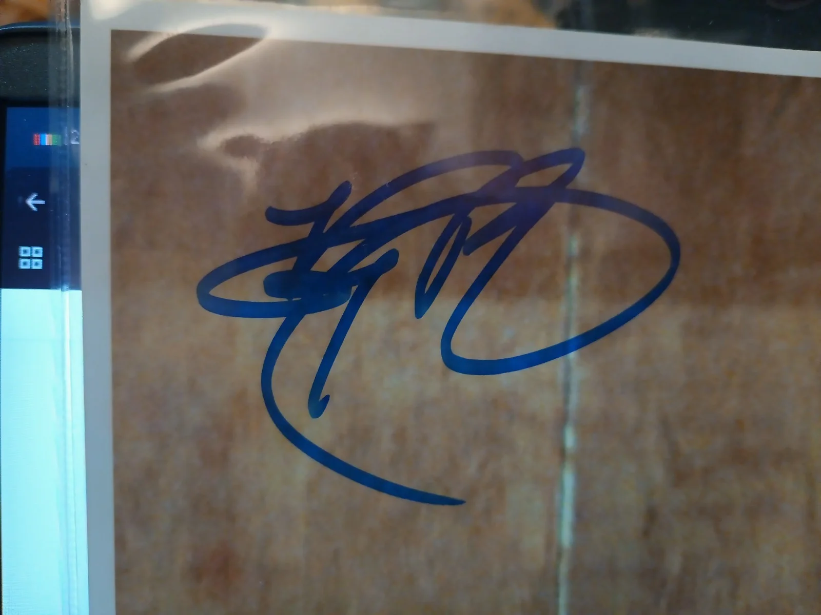 RAY PARK — Ray Park Signed Darth Maul Official Star Wars Auto & Photo Phantom Menace, изображение 4