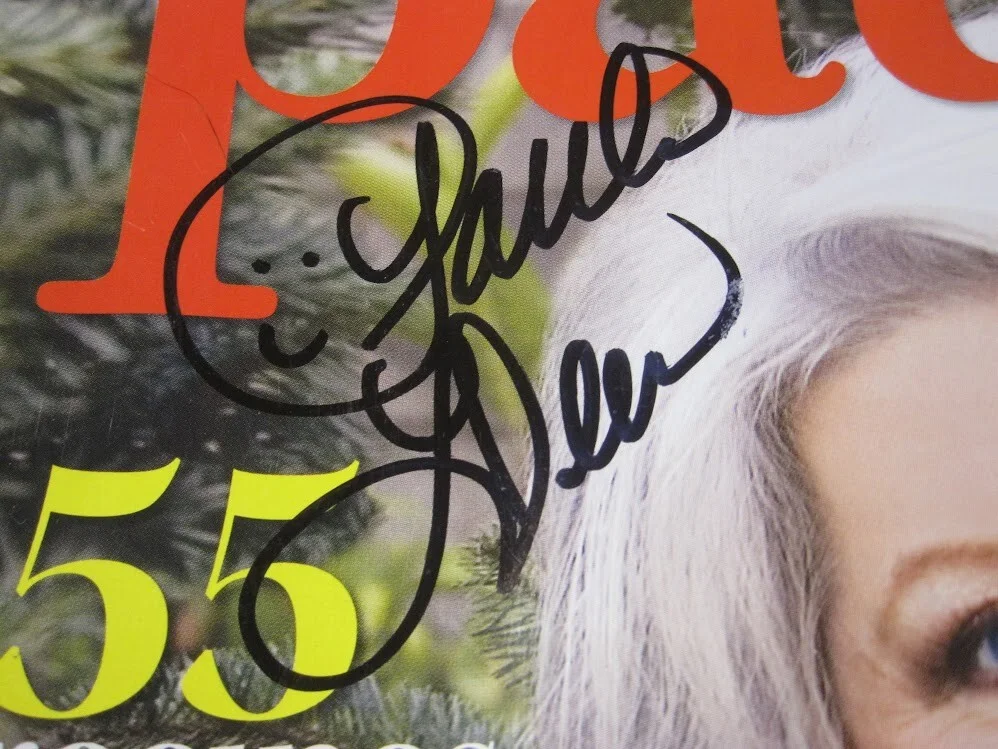 Paula Deen — Cooking with Paula Deen Magazine 2006 Christmas Edition - Autographed, изображение 3
