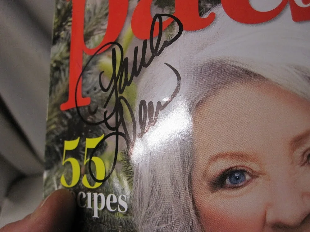 Paula Deen — Cooking with Paula Deen Magazine 2006 Christmas Edition - Autographed, изображение 4
