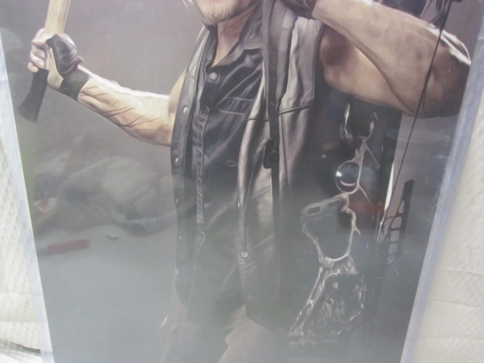 Norman Reedus — Norman Reedus (Walking Dead) Signed Autographed 17x11 Photo - Unknown Signature, изображение 3
