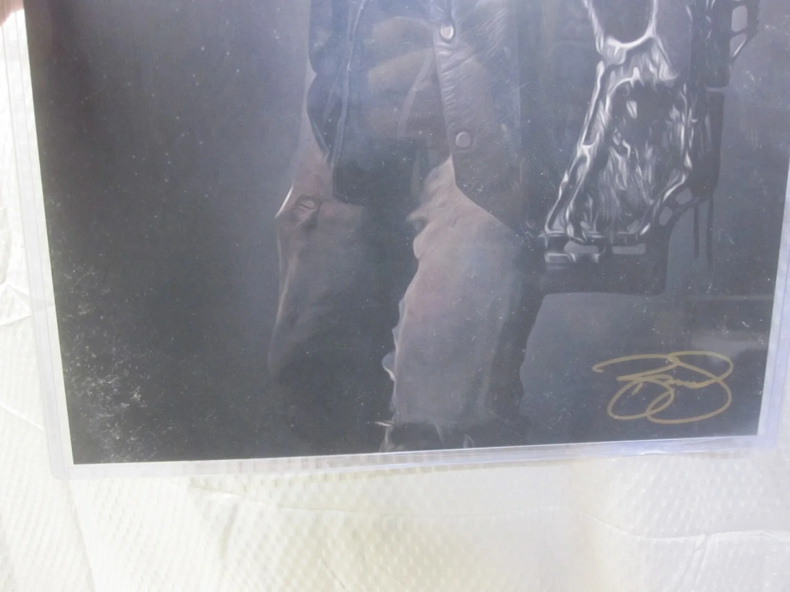 Norman Reedus — Norman Reedus (Walking Dead) Signed Autographed 17x11 Photo - Unknown Signature, изображение 4