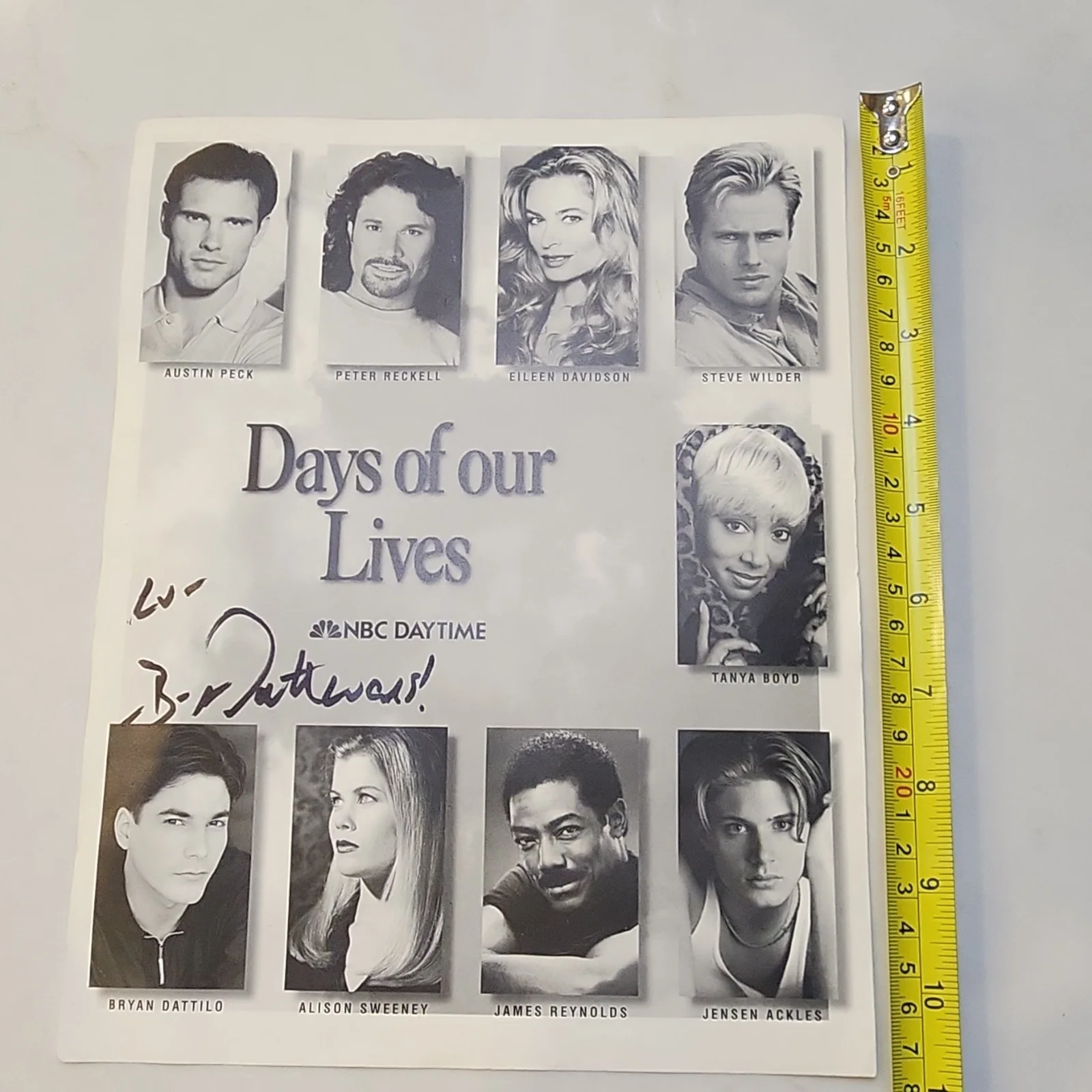 Bryan Dattilo — Days of our Lives Original Cast Photo Signed by Bryan Dattilo, image 4
