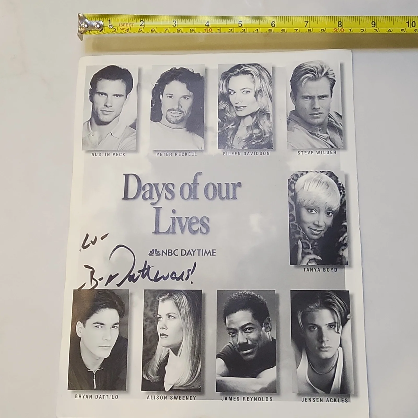 Bryan Dattilo — Days of our Lives Original Cast Photo Signed by Bryan Dattilo, image 5