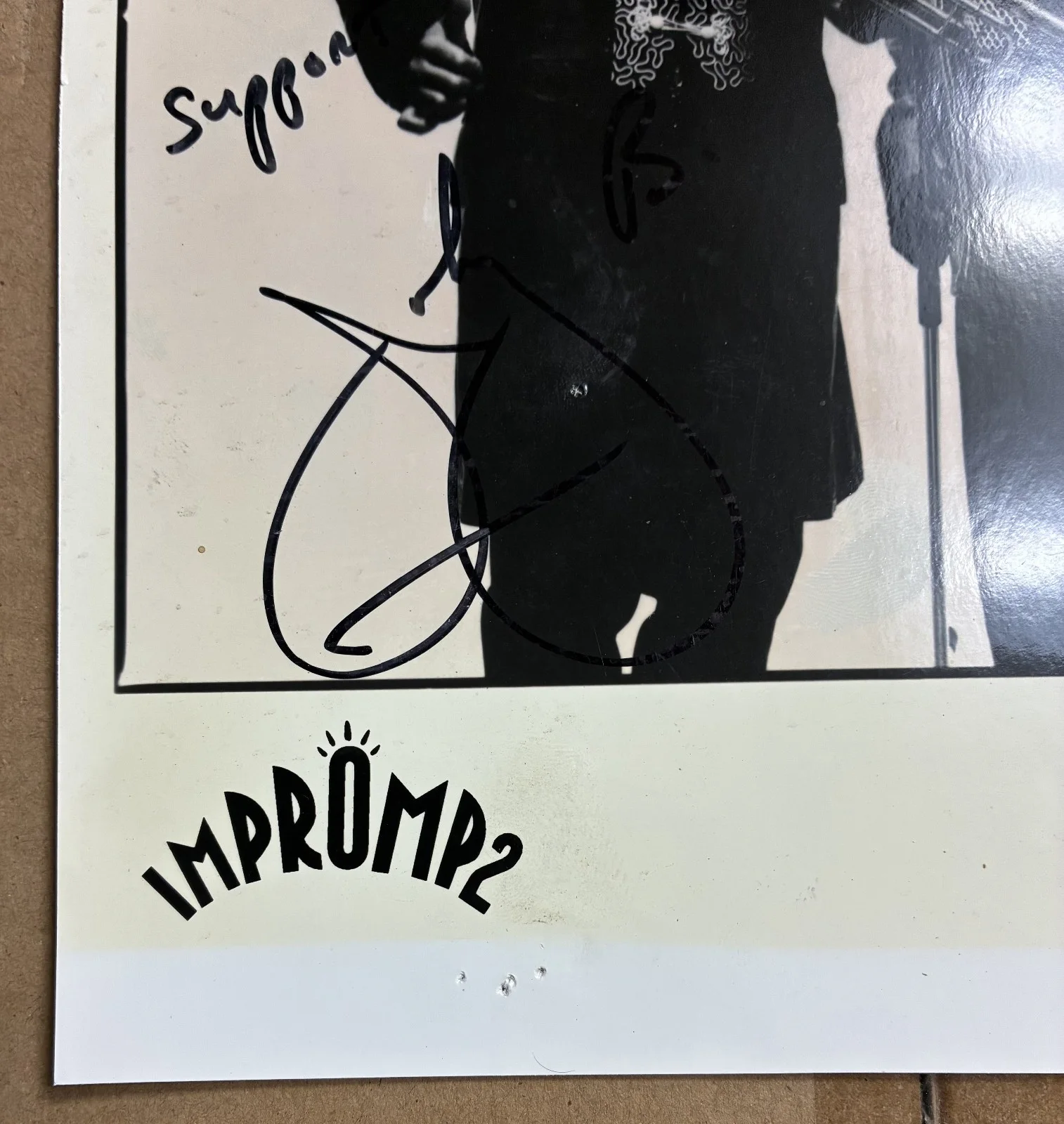 Signed Impromp2 Press Photo Hip Hop R&B Jazz Promo Photo, изображение 5