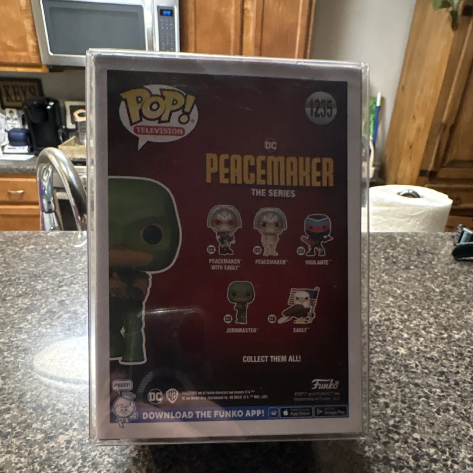 Lew Temple — Funko Pop Judomaster Peacemaker Lew Temple Signed SWAU Authenticated, image 4