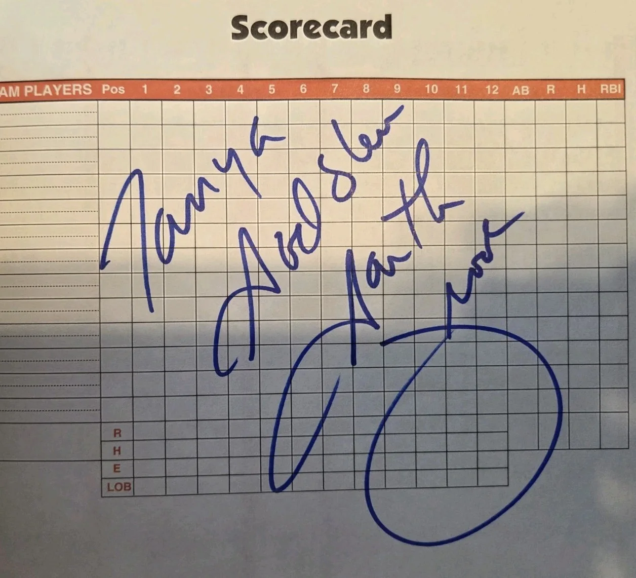 GARTH BROOKS COUNTRY LEGEND AUTOGRAPHED San Diego Padres Baseball Program, image 3