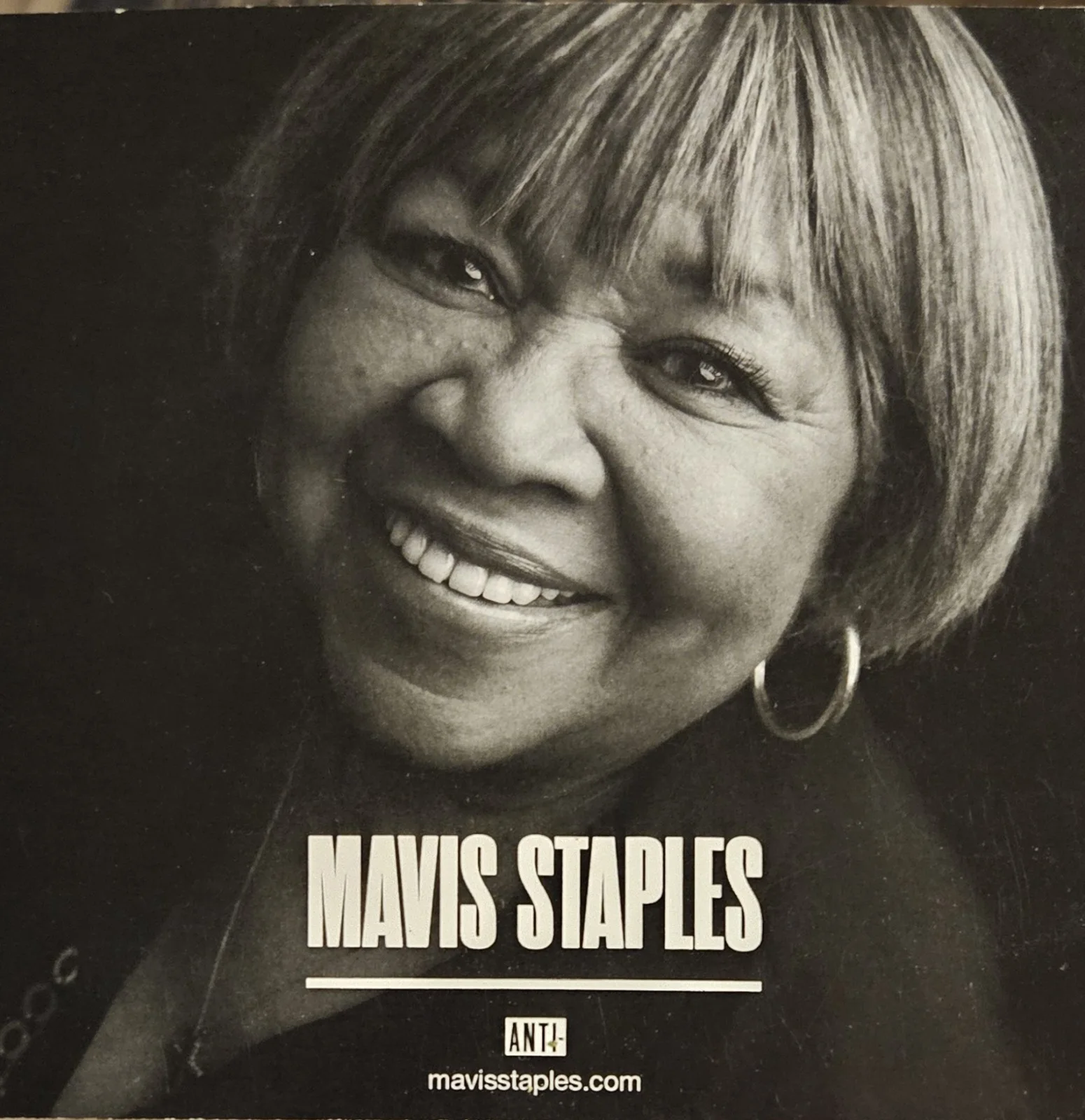Mavis Staples Autographed Cd Cover Promo, image 3