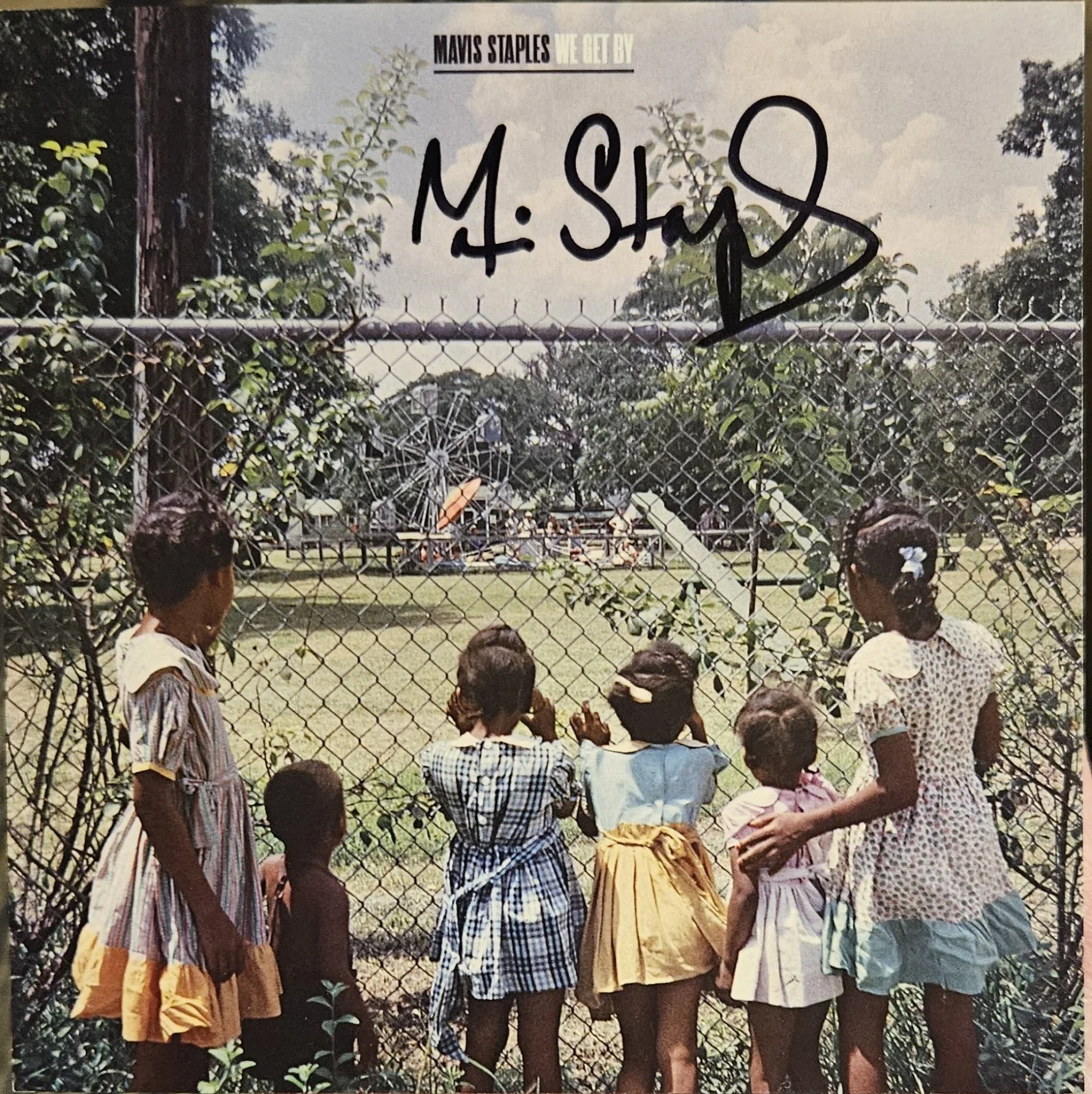 Mavis Staples Autographed Cd Cover Promo, image 4