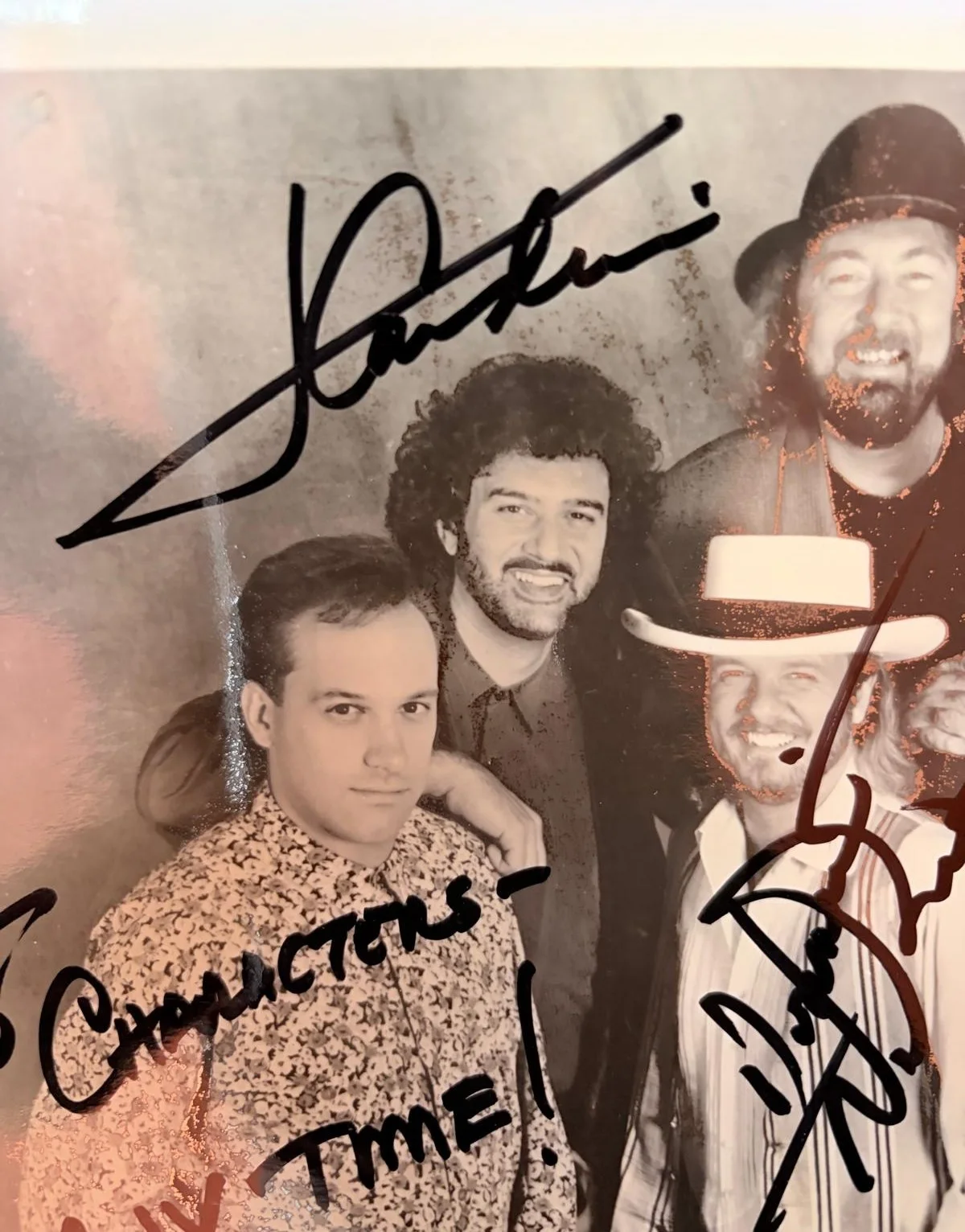 Don Barnes, Jeff Carlisi, Hoffman, Capps, Chauncey, Van Zant — 38 SPECIAL X6 SIGNED 8X10 PHOTO BARNES CARLISI HOFFMAN CAPPS CHAUNCEY ZANT PSA, изображение 2
