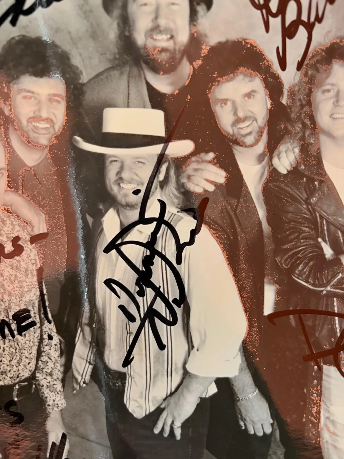 Don Barnes, Jeff Carlisi, Hoffman, Capps, Chauncey, Van Zant — 38 SPECIAL X6 SIGNED 8X10 PHOTO BARNES CARLISI HOFFMAN CAPPS CHAUNCEY ZANT PSA, изображение 4