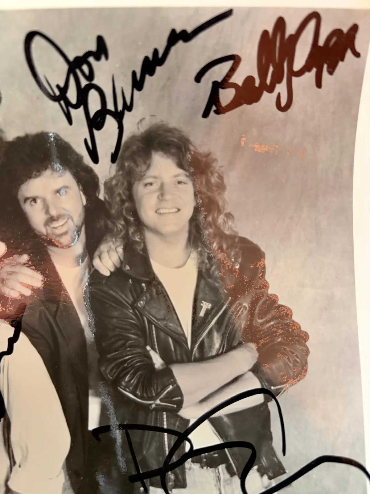 Don Barnes, Jeff Carlisi, Hoffman, Capps, Chauncey, Van Zant — 38 SPECIAL X6 SIGNED 8X10 PHOTO BARNES CARLISI HOFFMAN CAPPS CHAUNCEY ZANT PSA, изображение 5
