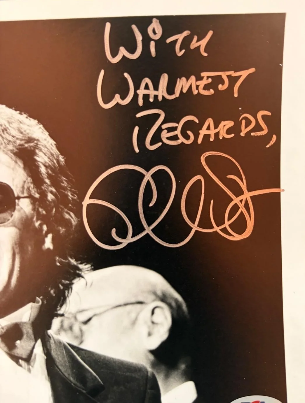 Phil Spector — PHIL SPECTOR SIGNED AUTOGRAPHED 8X10 PHOTO WALL OF SOUND LET IT BE PSA COA, изображение 2
