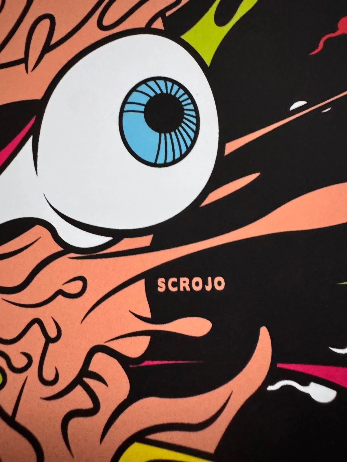 GWAR 2010 Houston Poster Signed Scrojo + Signed Sleazy P Poster Lot, image 2