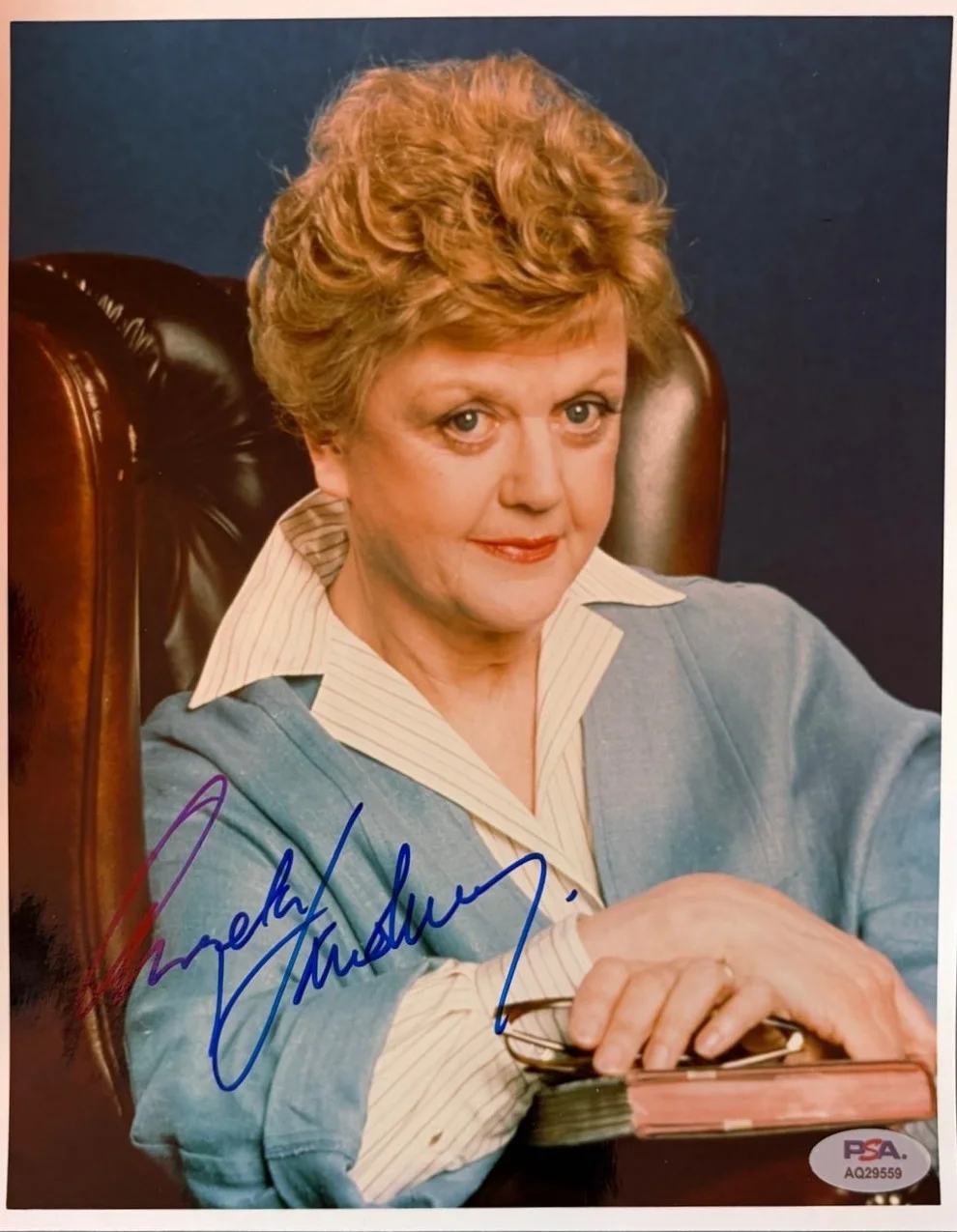 Angela Lansbury — ANGELA LANSBURY SIGNED AUTOGRAPHED 8X10 PHOTO CRIME REPORTER GASLIGHT PSA COA B