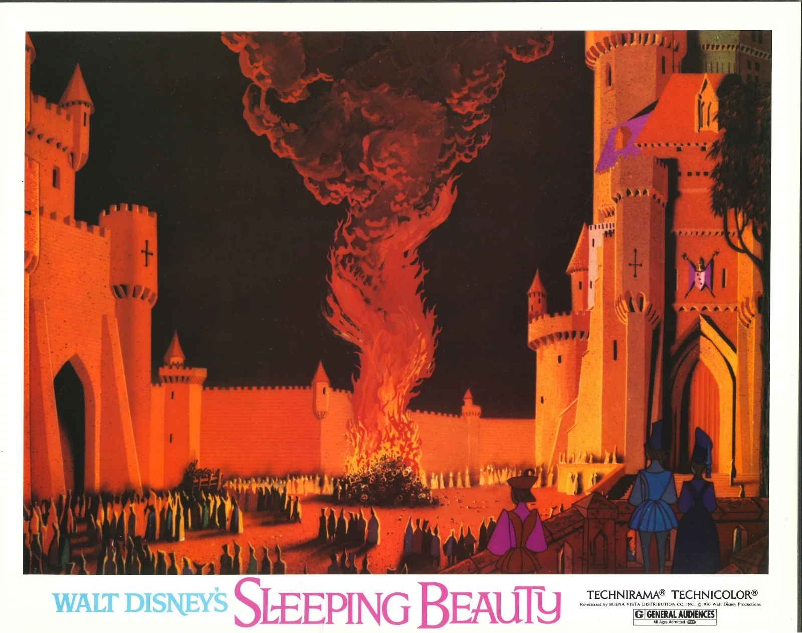 Sleeping Beauty 5x ORIGINAL US Lobby Cards Walt Disney 1970RR MINT CONDITION, image 4
