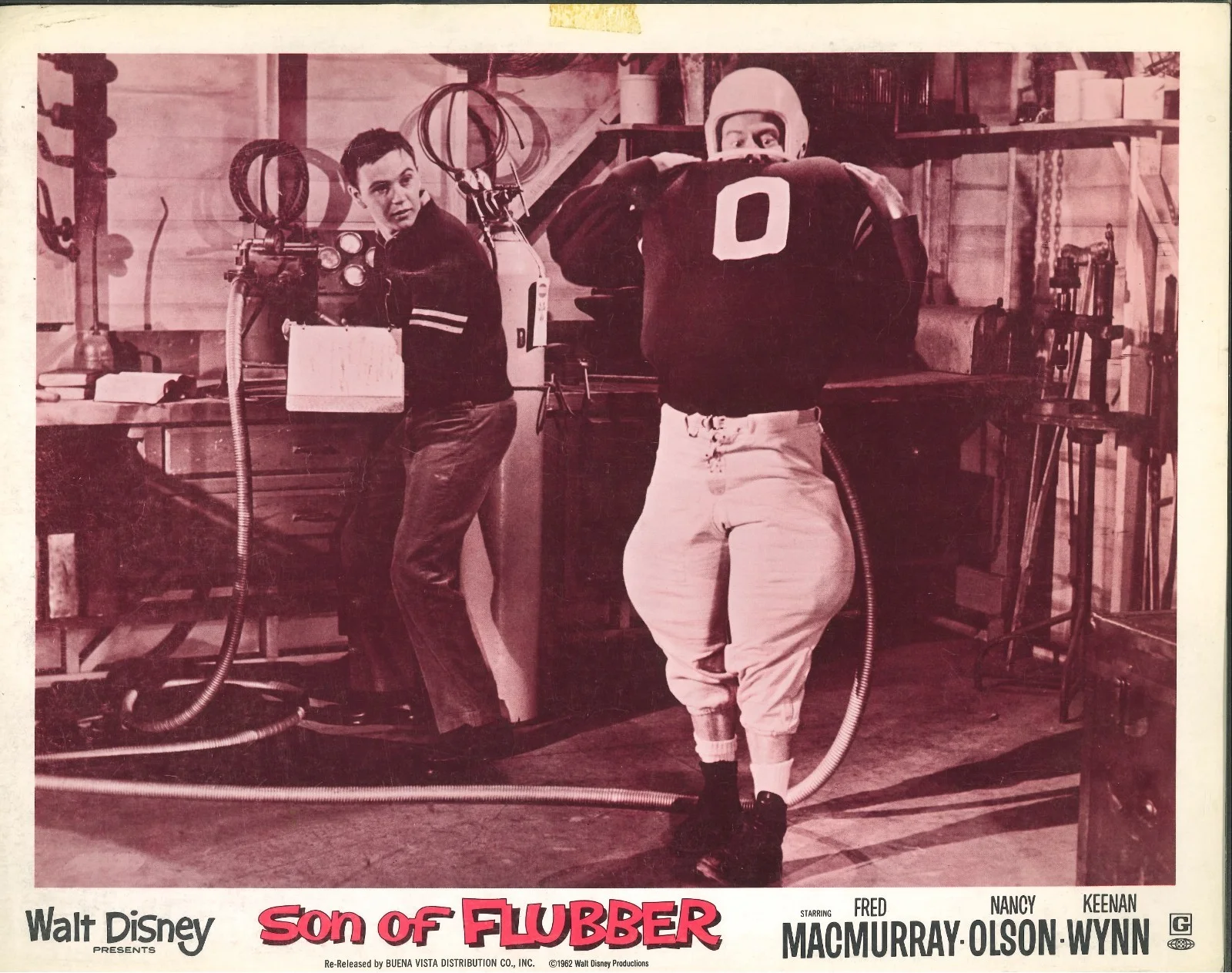 Son of Flubber 7x ORIGINAL US Lobby Cards Fred MacMurray Disney RR, image 4
