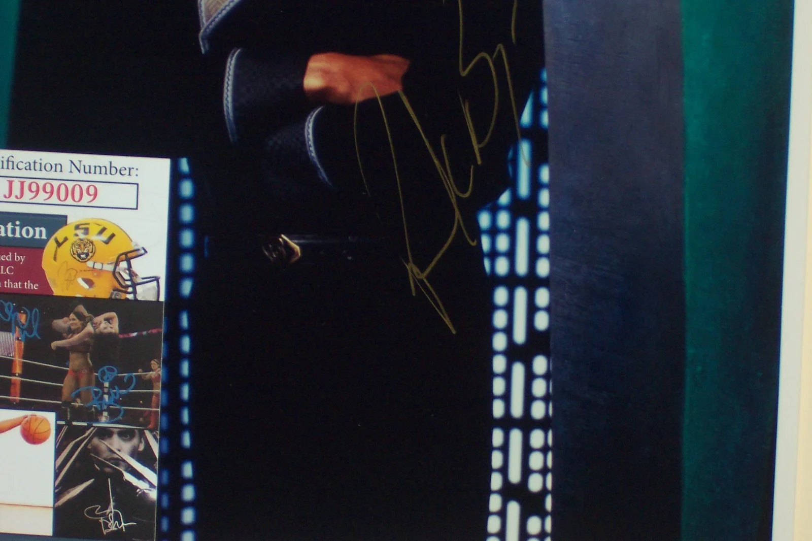 JSA COA RICHARD BIGGS signed photo BABYLON 5 AUTOGRAPHED 8X10 GOLD PEN, изображение 2