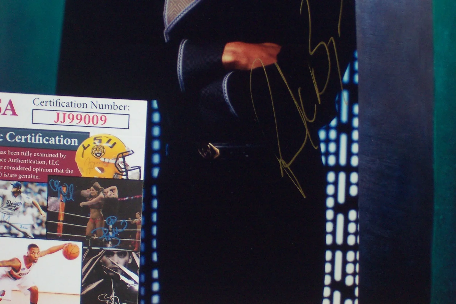 JSA COA RICHARD BIGGS signed photo BABYLON 5 AUTOGRAPHED 8X10 GOLD PEN, изображение 3