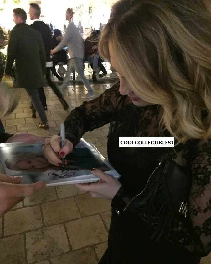 MARIA PROVENZANO — MARIA PROVENZANO of HOME AND FAMILY HAND SIGNED 8X10 COLOR PHOTO COA EXACT PROOF, изображение 2