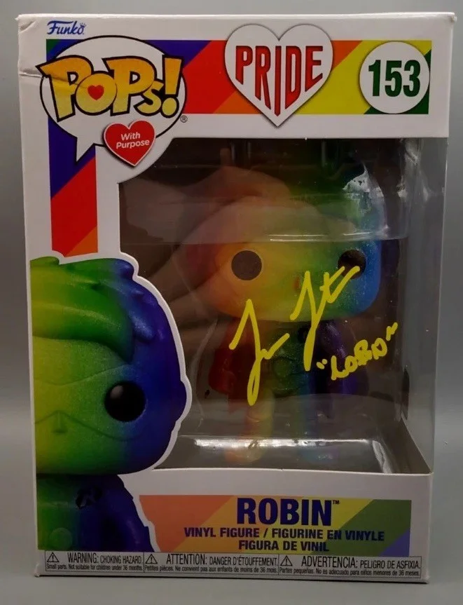 Loren Lester — Loren Lester Signed Autographed Funko Pop #153 Pride Robin COA #15365 AUTO, изображение 2