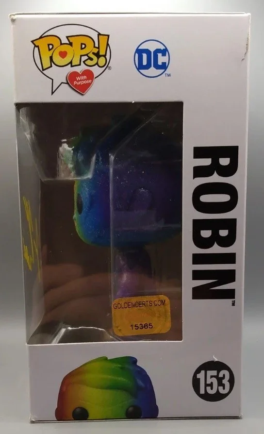 Loren Lester — Loren Lester Signed Autographed Funko Pop #153 Pride Robin COA #15365 AUTO, изображение 4