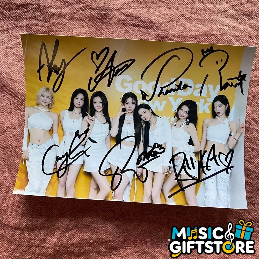 BABYMONSTER Group Photo K-POP Collection K-POP 4*6 Autographed Signed 2025 #MUGS, image 4